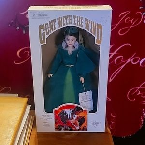 Scarlett O'Hara World Doll Green drapery dress.